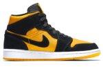 Pandabuy Air Jordan 1 Mid 'Black University Gold'