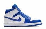 Pandabuy Air Jordan 1 Mid 'Hyper Royal White'