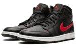 Pandabuy Air Jordan 1 Retro Mid 'Black Team Red'