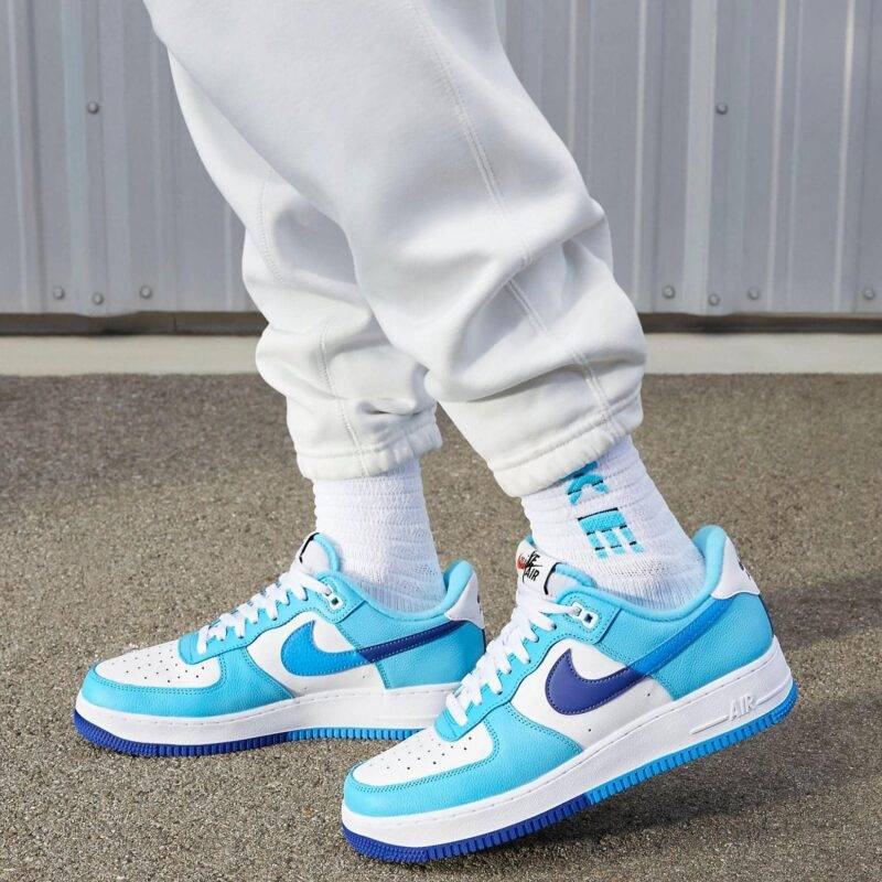 Pandabuy Nike Pandabuy Air Force 1 Low Split 'Light Photo Blue'