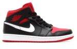 Pandabuy Air Jordan 1 Mid 'Black Gym Red'