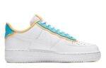 Pandabuy Nike Pandabuy Air Force 1 Low SE 'White Light Blue Fury Topaz Gold'