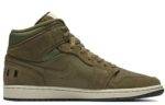 Pandabuy Air Jordan 1 Retro Mid 'Olive Canvas'