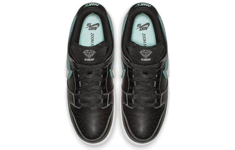 Pandabuy Nike Diamond Supply Co. x Dunk Low Pro SB 'Black Diamond'