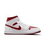 Pandabuy Air Jordan 1 Mid 'White Pomegranate'