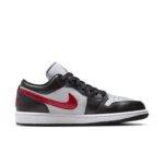 Pandabuy Air Jordan 1 Low 'Wolf Grey Gym Red'