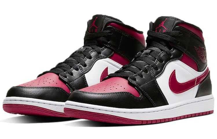 Pandabuy Air Jordan 1 Mid 'Noble Red'