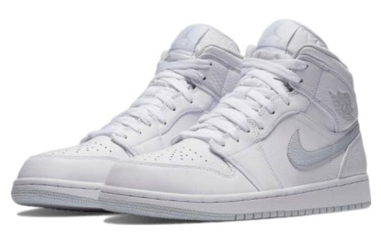 Pandabuy Air Jordan 1 Retro Mid 'White Platinum'