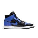 Pandabuy Air Jordan 1 Mid 'Hyper Royal Black'