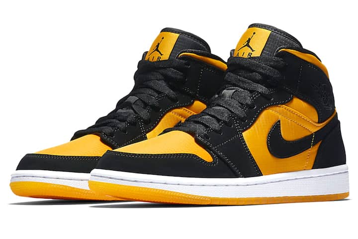 Pandabuy Air Jordan 1 Mid 'Black University Gold'