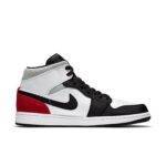 Pandabuy Air Jordan 1 Mid SE 'Red Black Toe'