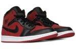 Pandabuy Air Jordan 1 Mid 'Reverse Banned Gym Red Black'