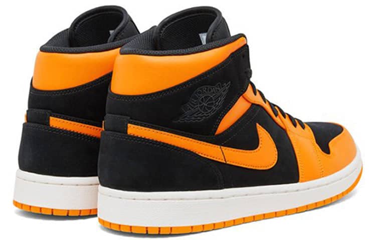 Pandabuy Air Jordan 1 Mid 'Orange Peel'