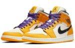 Pandabuy Air Jordan 1 Mid 'Lakers Gold'