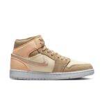 Pandabuy Air Jordan 1 Mid SE 'Canvas Khaki'