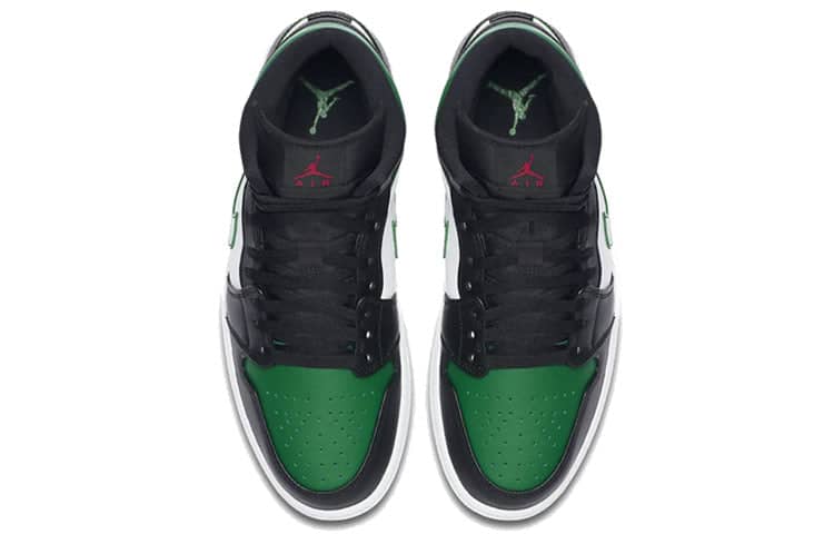 Pandabuy Air Jordan 1 Mid 'Green Toe'