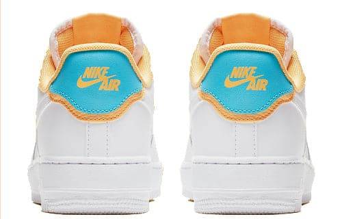 Pandabuy Nike Pandabuy Air Force 1 Low SE 'White Light Blue Fury Topaz Gold'