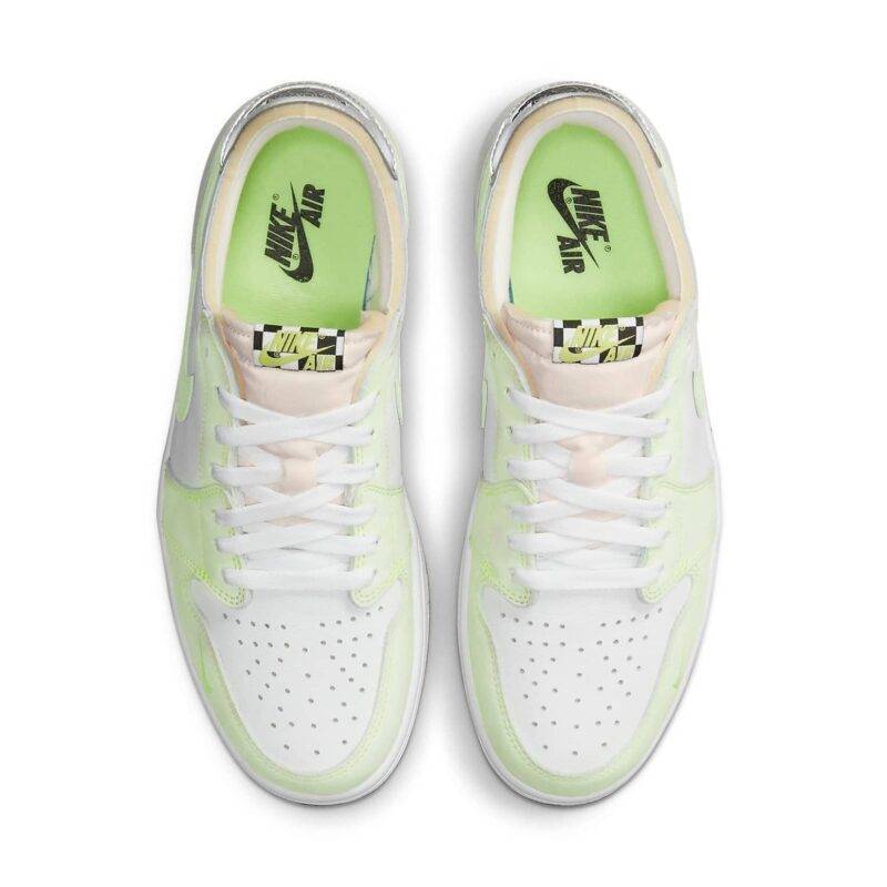 Pandabuy Air Jordan 1 Low OG 'White Ghost Green'