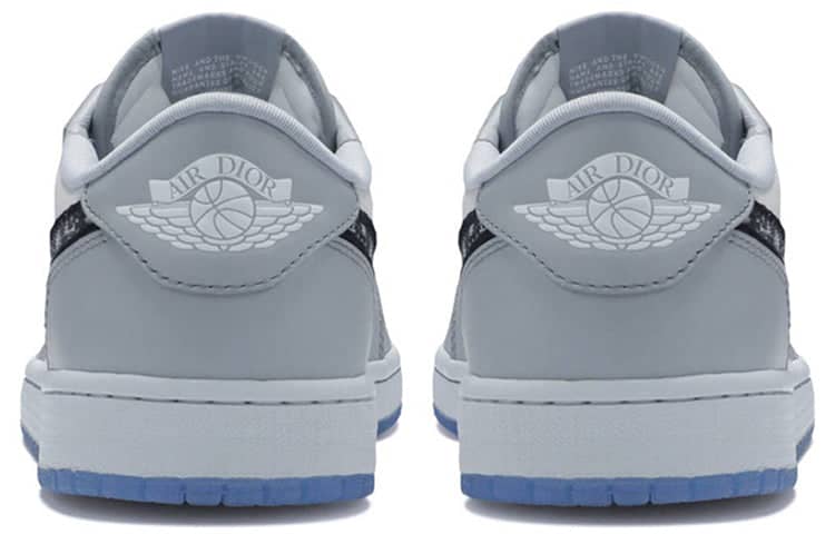 Dior x Pandabuy Air Jordan 1 Low 'White Grey'