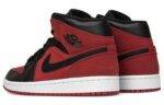 Pandabuy Air Jordan 1 Mid 'Reverse Banned Gym Red Black'