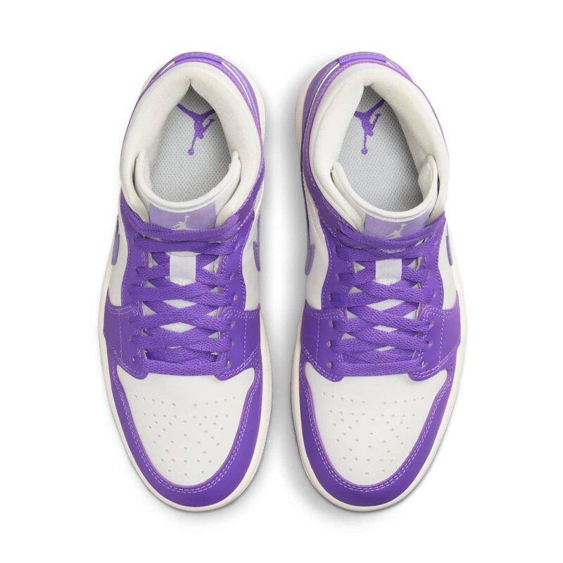 Pandabuy Air Jordan 1 Mid 'Purple White'