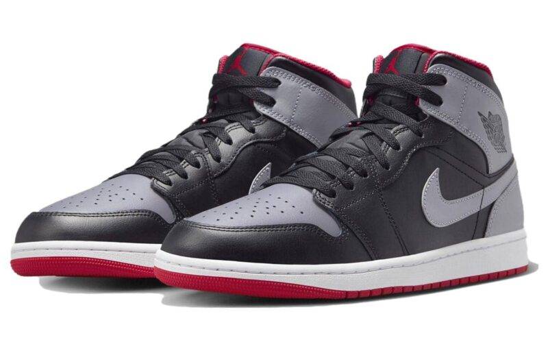 Pandabuy Air Jordan 1 Mid 'Shadow Fire Red'