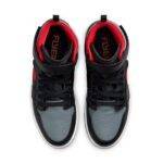 Pandabuy Air Jordan 1 High FlyEase 'Smoke Grey Gym Red'