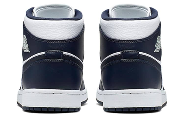 Pandabuy Air Jordan 1 Mid 'Obsidian White'