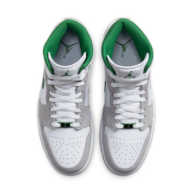 Pandabuy Air Jordan 1 Mid SE 'Grey Pine Green'