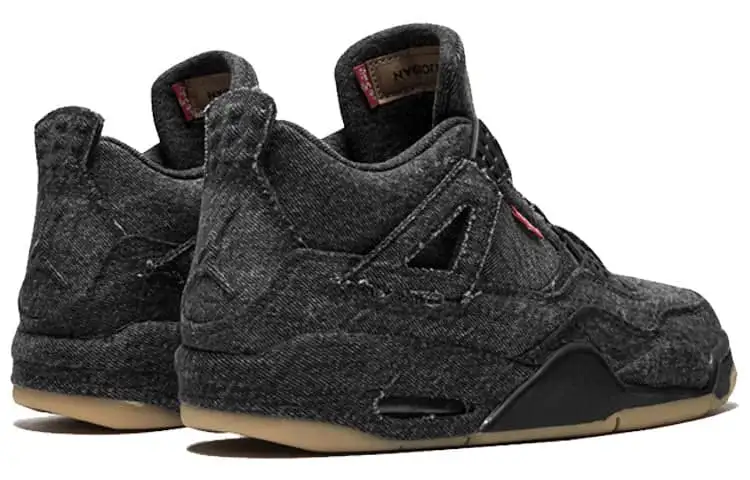 Levi's x Pandabuy Air Jordan 4 Retro 'Black Denim'