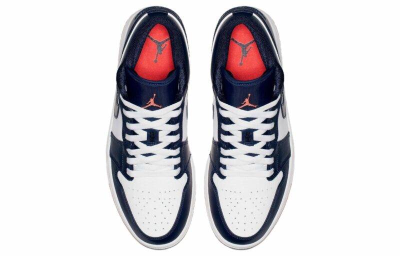 Pandabuy Air Jordan 1 Retro Low 'Obsidian Ember Glow'