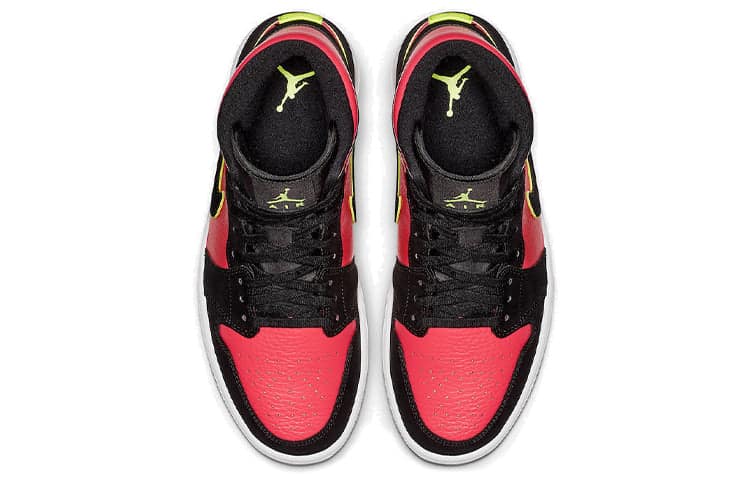 Pandabuy Air Jordan 1 Retro Mid 'Hot Punch Volt'