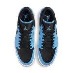 Pandabuy Air Jordan 1 Low 'University Blue Black'