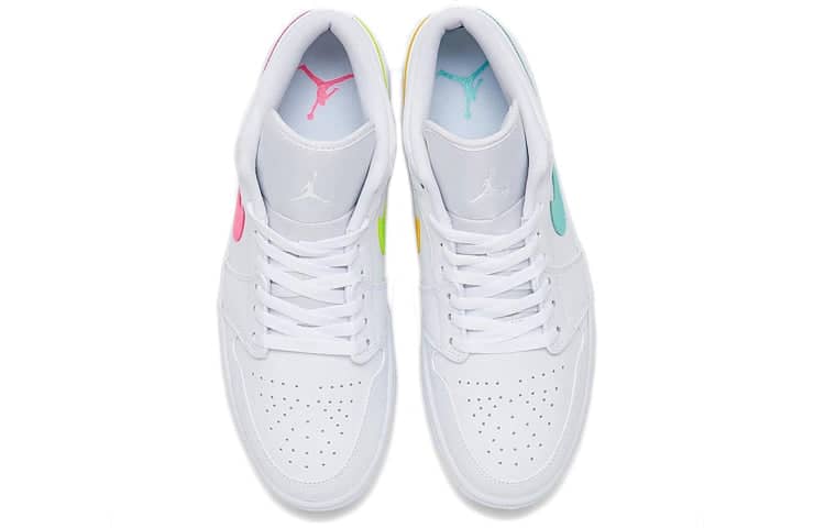 Pandabuy Air Jordan 1 Low 'White Multi-Color'