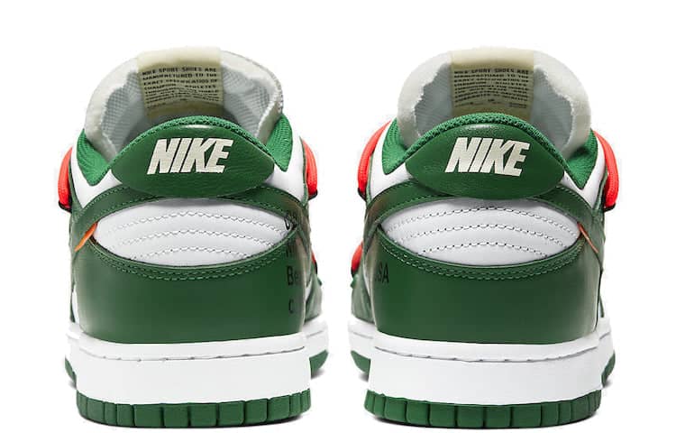 Pandabuy Nike Off-White x Dunk Low 'Pine Green'