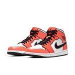 Pandabuy Air Jordan 1 Mid SE 'Turf Orange'