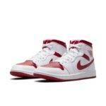 Pandabuy Air Jordan 1 Mid 'White Pomegranate'