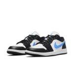 Pandabuy Air Jordan 1 Low 'Black University Blue'