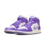 Pandabuy Air Jordan 1 Mid 'Purple White'