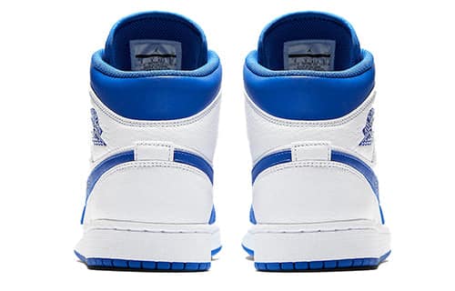 Pandabuy Air Jordan 1 Mid 'Hyper Royal White'