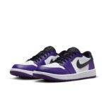 Pandabuy Air Jordan 1 Low Golf 'Court Purple'