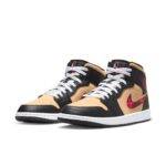 Pandabuy Air Jordan 1 Mid SE 'Tartan Swoosh'