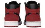 Pandabuy Air Jordan 1 Mid 'Reverse Banned Gym Red Black'