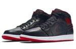 Pandabuy Air Jordan 1 Mid 'Black Red'