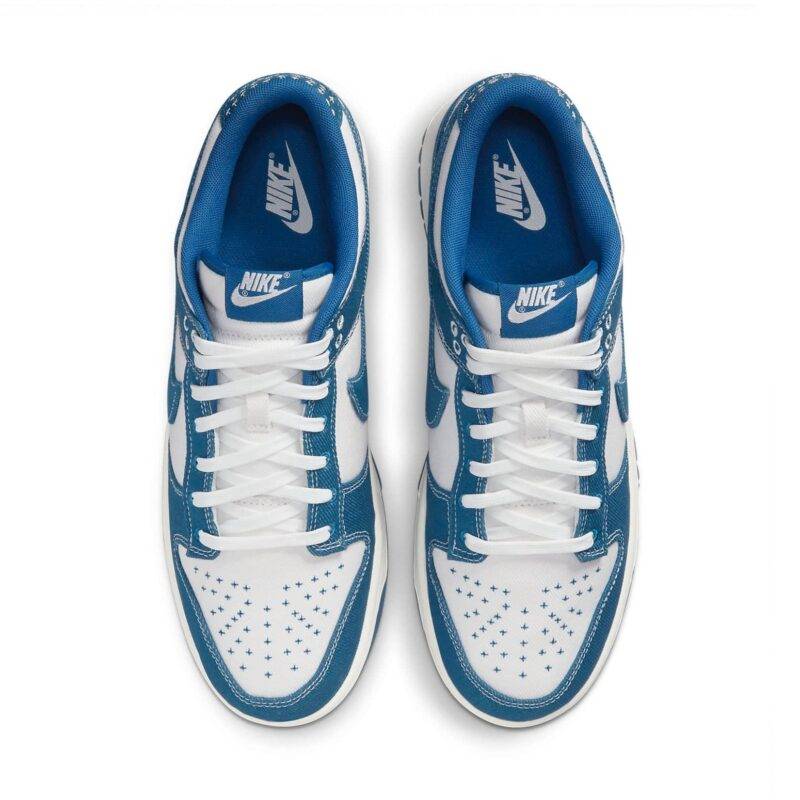 Pandabuy Nike Dunk Low'Industrial Blue Sashiko'