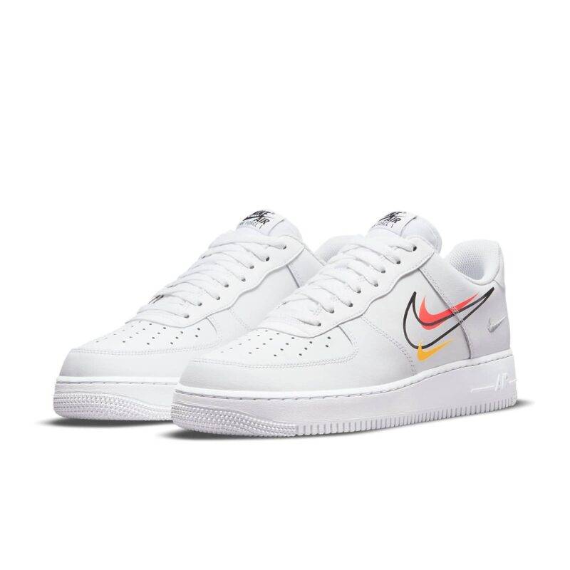 Pandabuy Nike Pandabuy Air Force 1 Low 'Multi-Swoosh Orange Yellow' 3 4 c62cc878 e459 4037 ba3f b52044ed792c