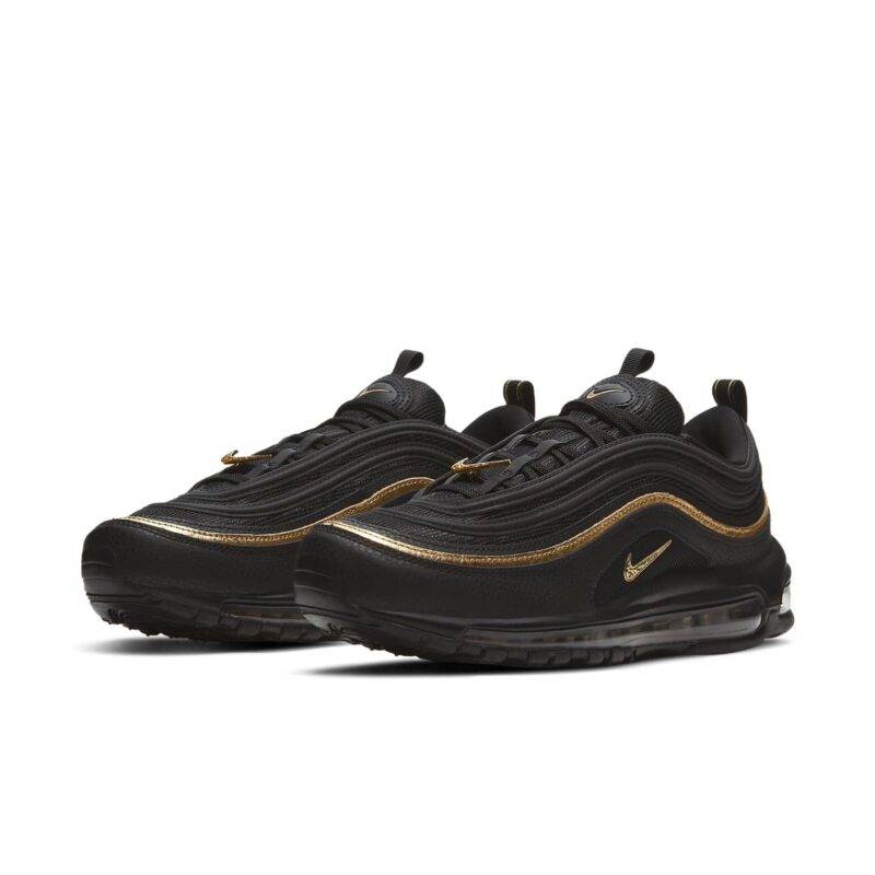 Nike Air Max 97 'Black Metallic Gold' 3 4 cbe59dc3 0326 4070 b09e a36d0a1f2a3e