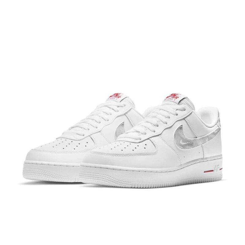 Pandabuy Nike Pandabuy Air Force 1 Low 'Topography Pack - White University Red' 3 4 ce8c7407 d4b0 450f 911b 935d7a4cb6e8