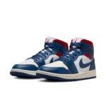 Pandabuy Air Jordan 1 Mid 'French Blue Gym Red'