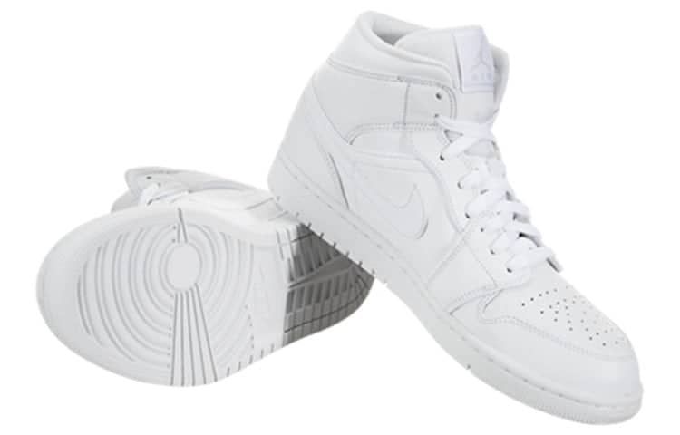 Pandabuy Air Jordan 1 Mid 'Triple White 2018'